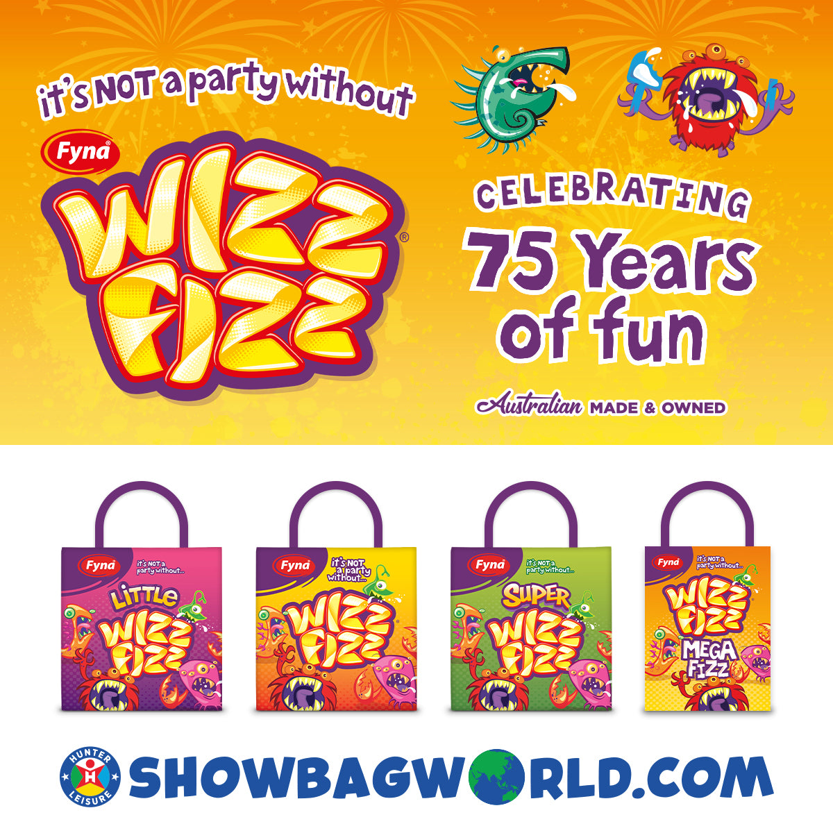 Wizz Fizz Showbags Showbag World
