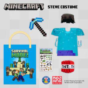 Minecraft Steve Costume Showbag – Showbag World